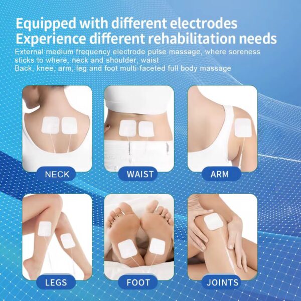appareil de thérapie tens/ems à 12 modes – double impulsion Électronique
