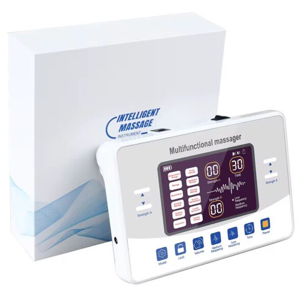 appareil de thérapie tens/ems à 12 modes – double impulsion Électronique