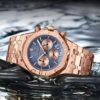 montre chronographe poedagar style royal oak