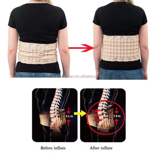 ceinture lombaire gonflable