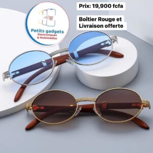 Lunettes Cartier de Soleil Rectangulaires Sans Monture img 9496